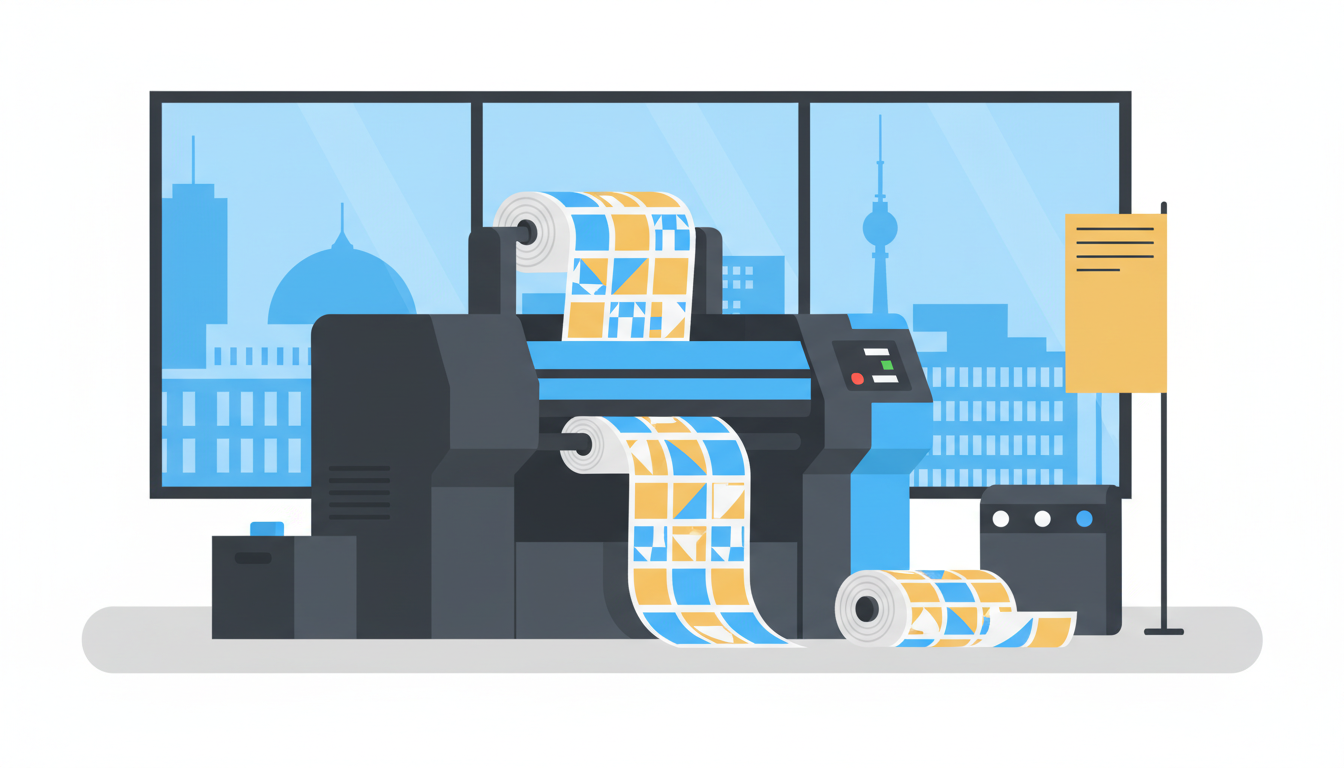 Etiketten drucken in Berlin – Professionelle Produktkennzeichnung für dein Unternehmen