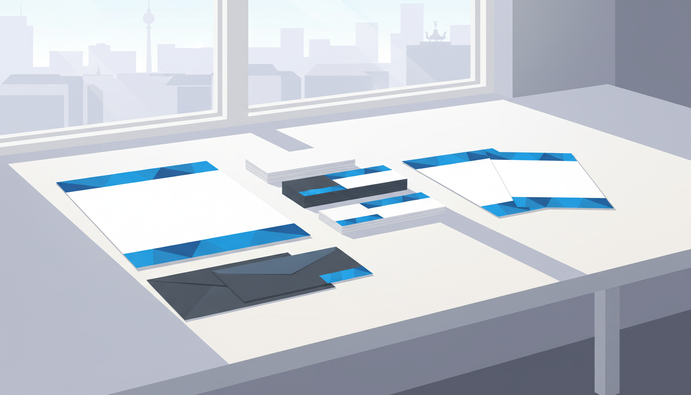 Geschäftsausstattung drucken in Berlin – Dein Corporate Design zum Leben erwecken